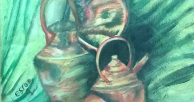 صحافة المواطن: قارئة تشارك بصور من أعمالها الفنية فى الفن التشكيلى