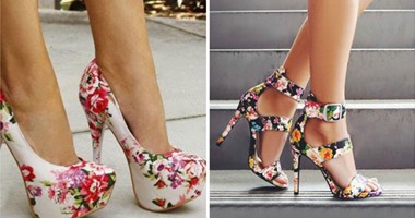 موضة السنة دى "ورد" .. بالصور الأحذية الـ"Floral" تغزو صيف 2016