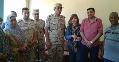 مؤسسة الإبداع الإعلامى وتنمية المجتمع تدشن قافلة الخير بالإسماعيلية
