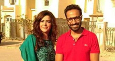 أحمد فهمى يظهر لأول مرة مع زوجته على نايل سينما أول أيام العيد