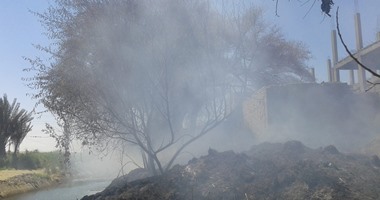 بالصور.. أهالى الرمادى بأسوان يطالبون بتوفير وحدة إطفاء بعد تزايد الحرائق