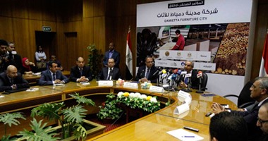 طارق قابيل: إطلاق شركة مدينة دمياط الأثاث العالمية برأسمال 500 مليون جنيه