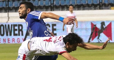 الزمالك وسموحة يتعادلان سلبيا بالشوط الأول