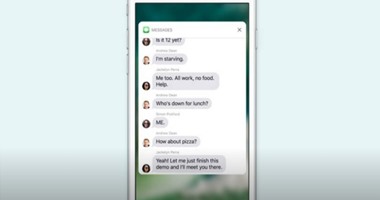 مزايا داخل نظام تشغيل ios 10 استوحتها أبل من الأندرويد