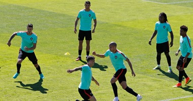 يورو 2016.. مران البرتغال الأخير استعدادا لنهائى فرنسا