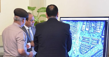 الرئيس السيسى يتابع معدلات الإنشاء للعاصمة الإدارية مع كامل الوزير ووزير الإسكان