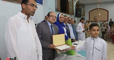 "حماة الوطن" يكرم الفائزين فى المسابقة الرمضانية لحفظة القرآن بقليوب