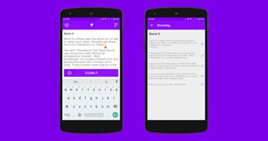 لمستخدمى تويتر.. تطبيق  Storm It يحل مشكلة حد الـ140 حرفا للتغريدات