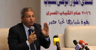 وزير الرياضة يتفقد معمل المنشطات قبل اعتماده رسميا