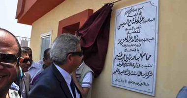 وزير الرياضة يفتتح حمام سباحة بنادى عرب غنيم بحلوان