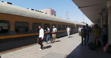 النيابة تنتدب المعمل الجنائى لمعاينة حريق قطار عين شمس