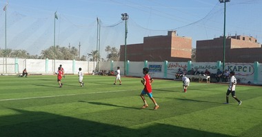 بالصور.. الزمالك ينقب عن المواهب فى الفيوم