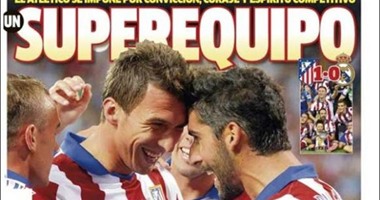 "ماركا": "أتلتيكو زعيم مدريد"