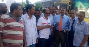 بالصور.. "قوى عاملة الإسماعيلية" تسجل الراغبين فى العمل بمشروع القناة