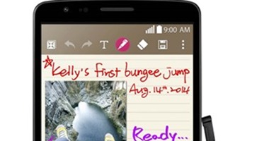 بالصور.. تعرف على المواصفات الكاملة لهاتف LG G3 Stylus