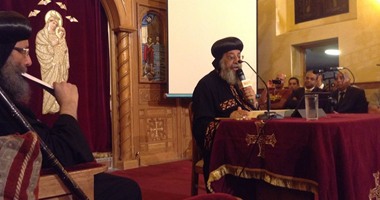 البابا من سويسرا يتحدث عن الشروط الخمسة للمحبة ويحذر من الحياة الكلامية.. ويطالب الأقباط بغرس الحب فى أولادهم.. ويدعو لعدم البحث عن المعجزات فليس كل صانع معجزة قديس