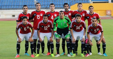 منتخب الشباب يتقدم على الكونغو بهدف فى الشوط الأول