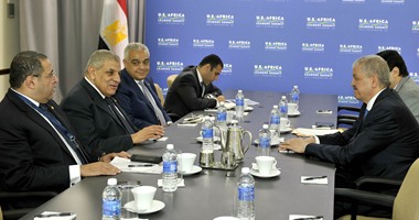 بالصور.. "محلب" يلتقى نظيريه الجزائرى  والإثيوبي بواشنطن.. الجزائر تبدى رغبتها لتلبية جزء من احتياجات مصر من الغاز وزيادة مدة التأشيرات عامين ... ورئيس وزراء اثيوبيا ينقل  تحياته للرئيس السيسى  
