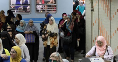عودة حركة قطارات الخط الأول للمترو بعد عودة الكهرباء