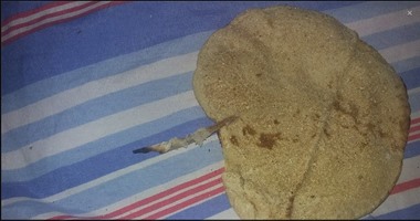 صحافة المواطن.. قارئ يعثر على قطعة خشب فى رغيف الخبز بقنا
