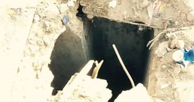 إنهيار حفرة على 3 أشخاص أثناء تنقيبهم عن اﻵثار بأسيوط
