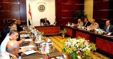 انتهاء اجتماع مجلس الدفاع الوطنى برئاسة "السيسى"
