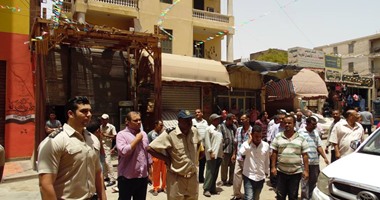رفع 133 حالة إشغالات ومخالفات تلوث بيئى خلال حملة فى أسوان