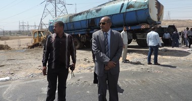 مدير أمن أسوان يمر على عدد من  الكمائن والتمركزات الأمنية بشكل مفاجئ