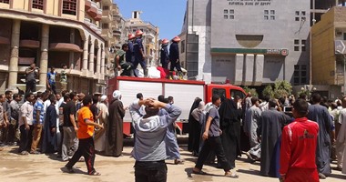 تشييع جثمان "ضابط" كفر شكر ضحية البلطجة فى جنازة عسكرية