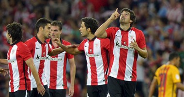 أتليتك بلباو يتعادل فى الدقيقة 28 أمام ريال مدريد بالليجا