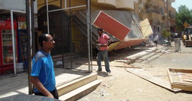  حملة لإزالة التعديات على مساكن "الاجى كاب" بالإسكندرية