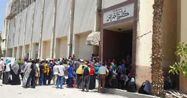 إقبال كبير على اختبارات القدرات فى "تمريض طنطا"