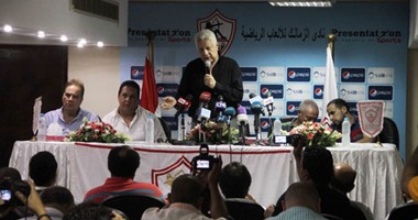 بالصور.. مرتضى منصور: رجال الأعمال الزملكاوية "جيوبهم متخيطة"