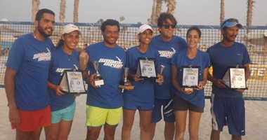 بالصور.. منتخب التنس الشاطئى يتألق فى البطولة الصيفية الأولى فى هاسيندا