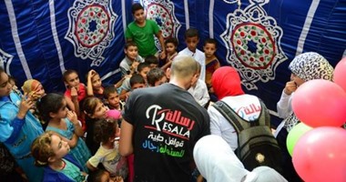 جمعية رسالة توزع هدايا على الأطفال الأيتام فى سوهاج