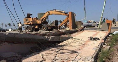 إزالة 32 حالة تعد على أراضى الرى بمركز فارسكور بدمياط