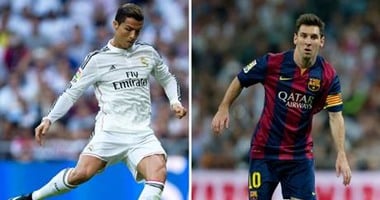   ميسى يتفوق على رونالدو فى استطلاع جماهيرى 