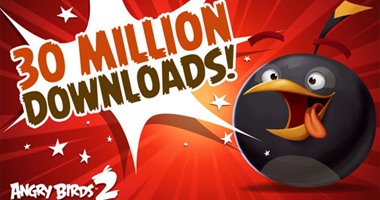30 مليون شخص يستخدمون لعبة Angry Birds 2 بعد أسبوعين فقط من إطلاقها