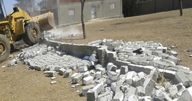 إزالة 626 حالة إشغالات فى شوارع مدينة بنى سويف