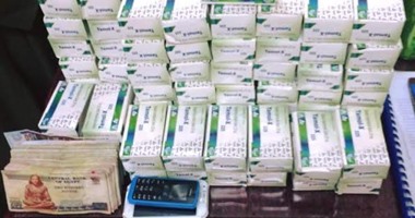 ضبط 6500 قرص تامول بحوزة سائق فى سوهاج