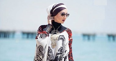 ملابس المحجبات على البحر دلع وشياكة من غير مايوهات