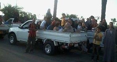 المرور يحذر من استخدام صناديق سيارات النقل الخلفية فى نقل المواطنين