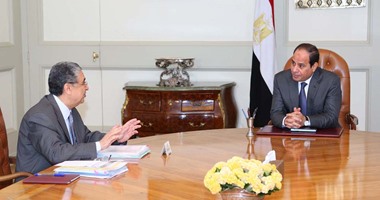 وزير الكهرباء يستعرض أمام الرئيس الخطة العاجلة استعداداً للصيف