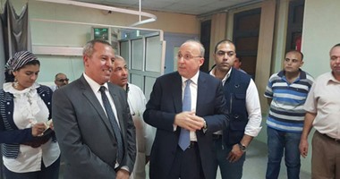 بالصور.. وزير الصحة يزور مستشفى المنصورة العام الجديد