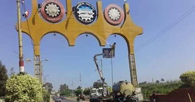 بالصور.. "الدقلهية" تستعد لزيارة رئيس الوزراء بتزيين ورصف الشوارع