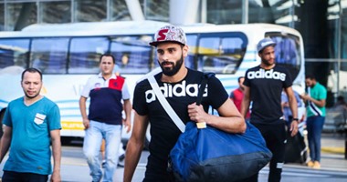 وصول فريق الزمالك مطار القاهرة بعد الفوز على الصفاقسى 3-1