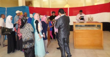 بالصور.. معرض لزينة امرأة الواحات القديمة بمتحف آثار الوادى الجديد