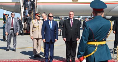 الرئيس السيسى يصل مقر مجلس النواب الروسى