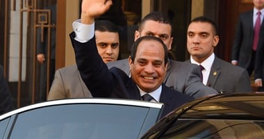 الرئاسة: بوتين يحتفى بالسيسى بجولة فى الكريملين