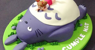 بالصور.. شخصية TOTORO الكرتونية غيّرت المعنى التقليدى للتورتة